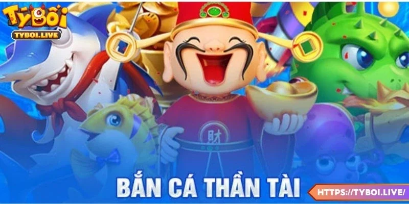 Giao diện bắn cá Thần Tài được thiết kế bắt mắt và hiện đại