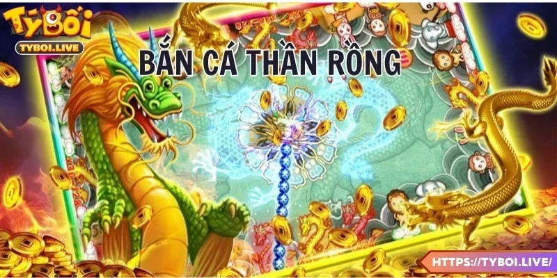 Giao diện rực rỡ của game bắn cá Thần Rồng