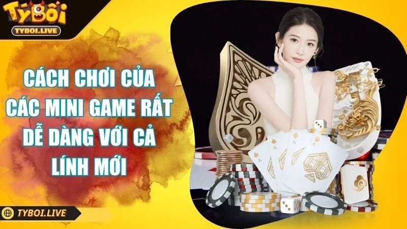 Cách chơi của các mini game rất dễ dàng với cả lính mới